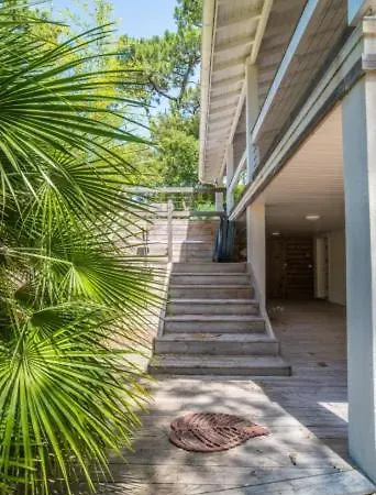 Magnifique Climatisee -10 Personnes Avec Piscine Et Petanque - Pyla Villa *